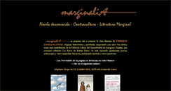 Desktop Screenshot of marginaliaonline.es